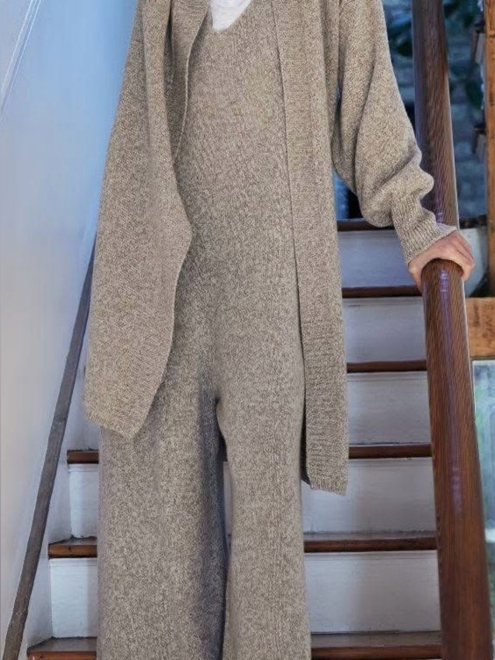 Ireland’s Eye 100% virgin merino wool oversized shawl cardi
